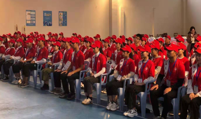 武昌区文明办领导莅临冰球官网 为军运会志愿者加油鼓劲 武昌区文明办领导莅临冰球官网 为军运会志愿者加油鼓劲