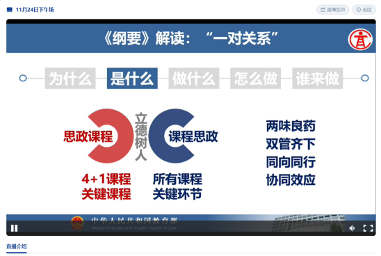 冰球突破入口官网开展“课程思政”线上培训学习活动 冰球突破入口官网开展“课程思政”线上培训学习活动