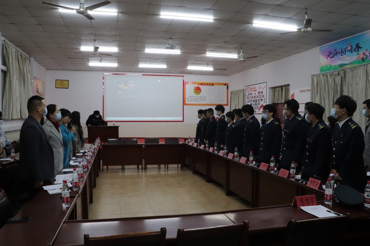 冰球官网成功开展“学党史、强信念、跟党走”示范性专题组织生活会
